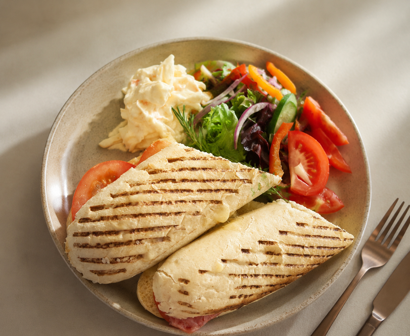 Fresh toastie